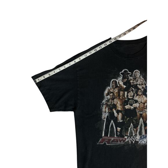 WWE Raw Smack Down / Vintage Graphic tee - Picture 5 of 6